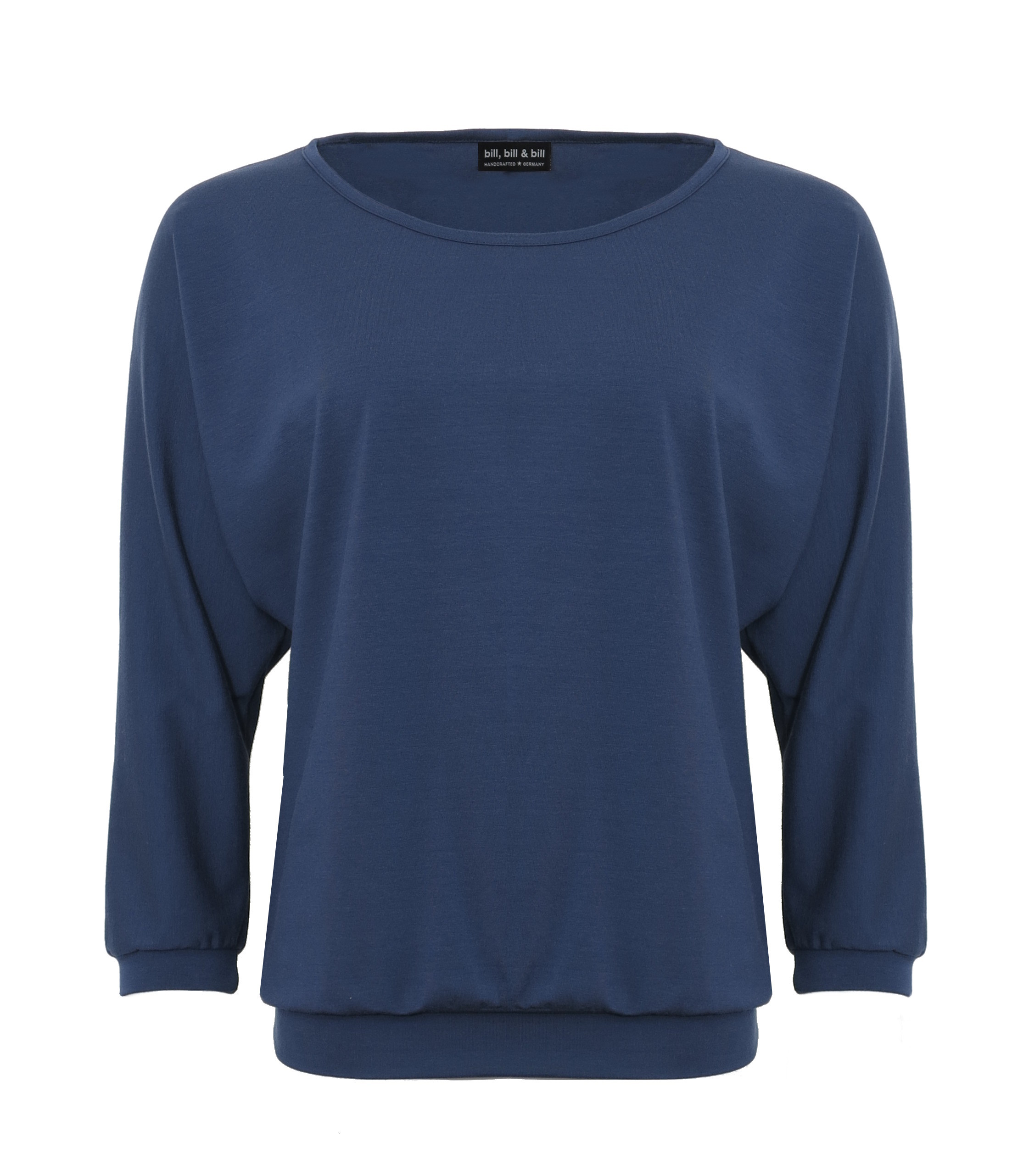 Shirt mit halblangen Fledermaus Ärmeln aus weicher Bio Baumwolle -  Naturmode Versand bill, bill & bill