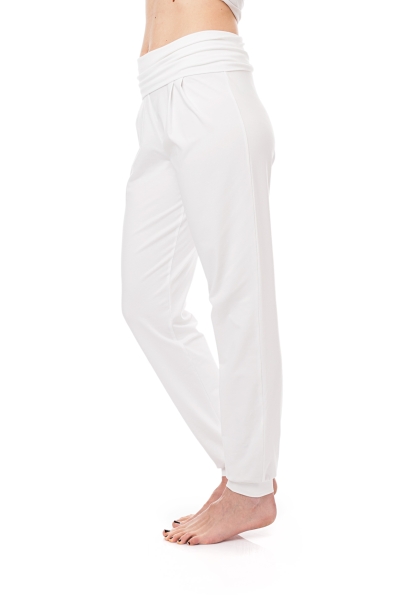 Yoga Hose für Damen im Sarouel Stil aus Bio Baumwolle