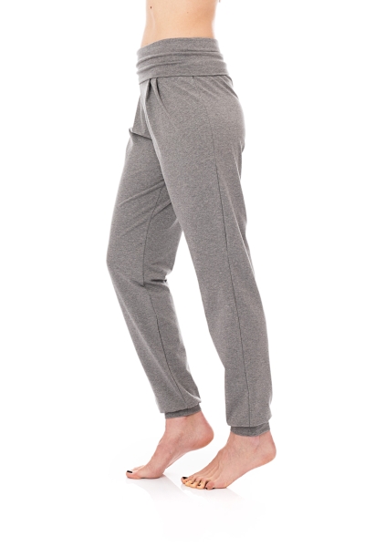 Yoga Hose für Damen im Sarouel Stil aus Bio Baumwolle